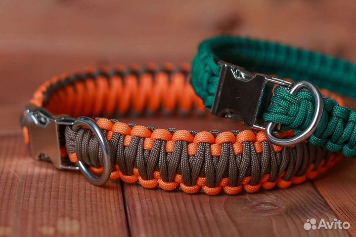 Ошейники для собак и кошек из паракорда