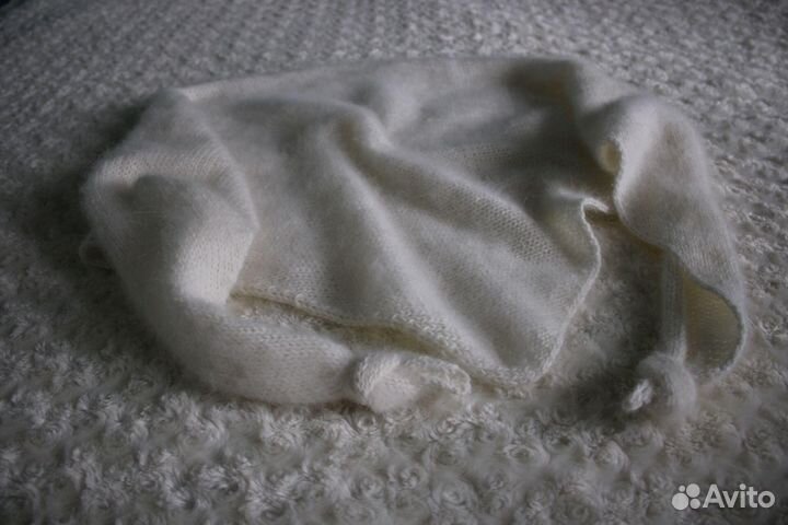 Вязаные бактусы, шапки из Ангоры 70