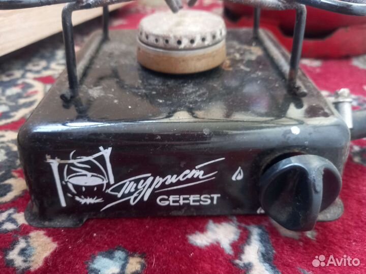 Баллон газовый с плитой Гефест