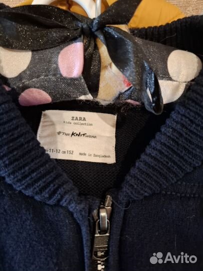 Джемпер zara 152 см бу