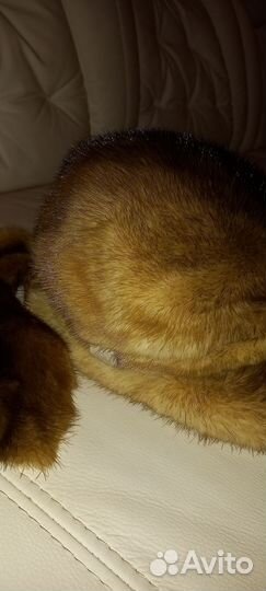 Шапка норковая женская