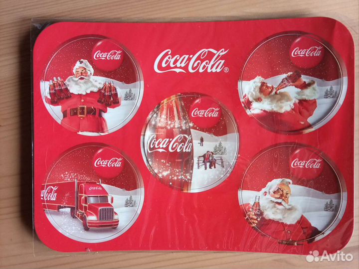 Магниты, открытки, брошюра Кока-кола