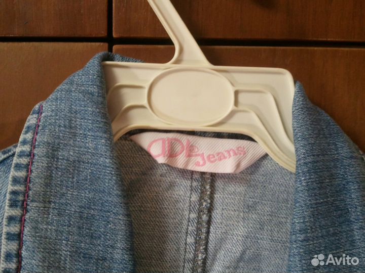 Джинсовый жакет ADL jeans б/у XS на рост165