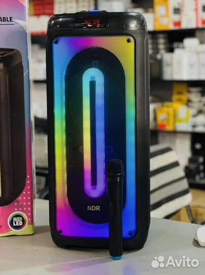Блютуз колонка караоке NDR-1088
