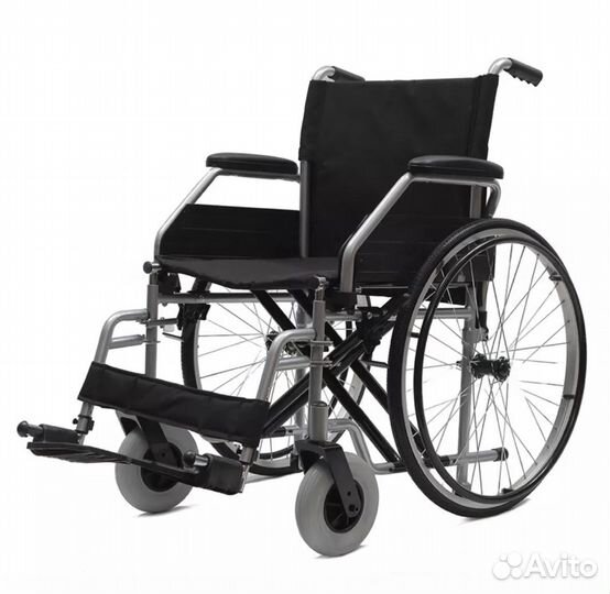 Кресло-коляска с транзитными колёсами