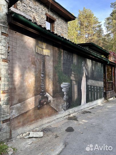 Роспись стен художник