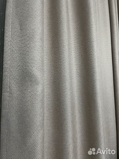 Шторы с гардиной 2 шт по 2 м