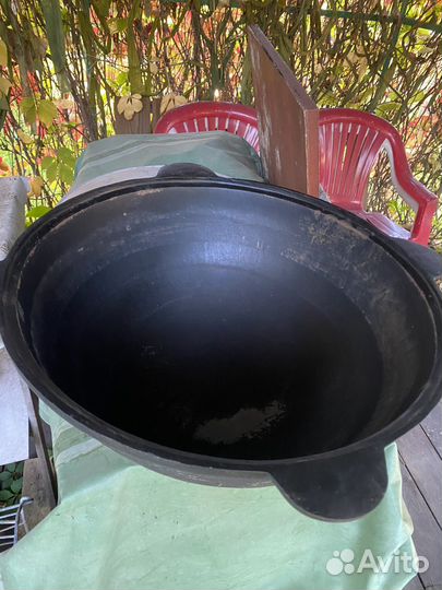 Казан чугунный узбекский 16л