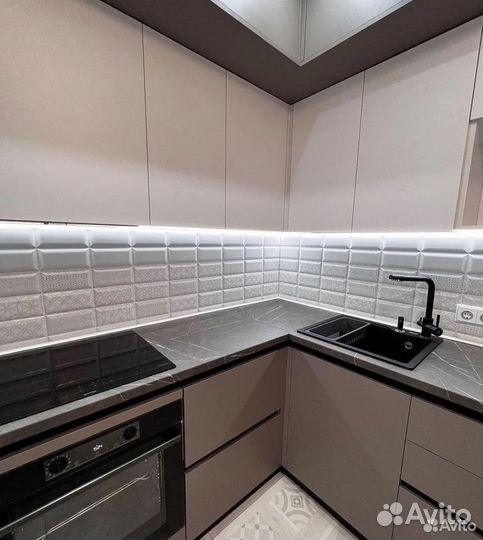 Кухонный гарнитур на заказ. Долговечные материалы