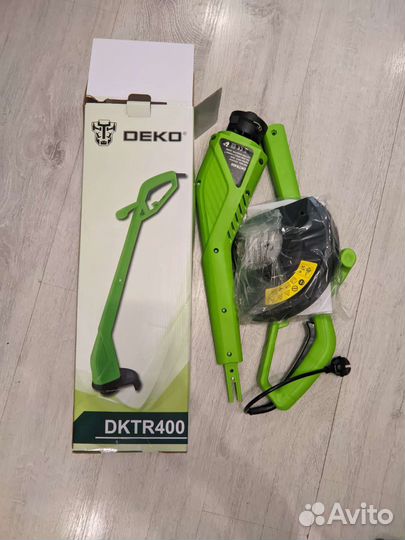 Садовый электрический триммер deko
