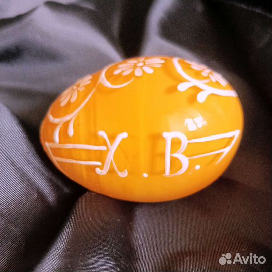 Яйцо пасхальное старинное