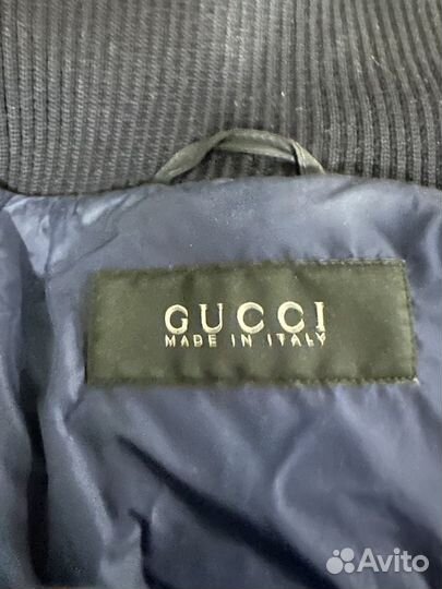 Мужской пуховик Gucci