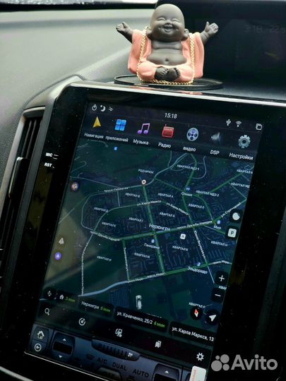 Магнитола android tesla