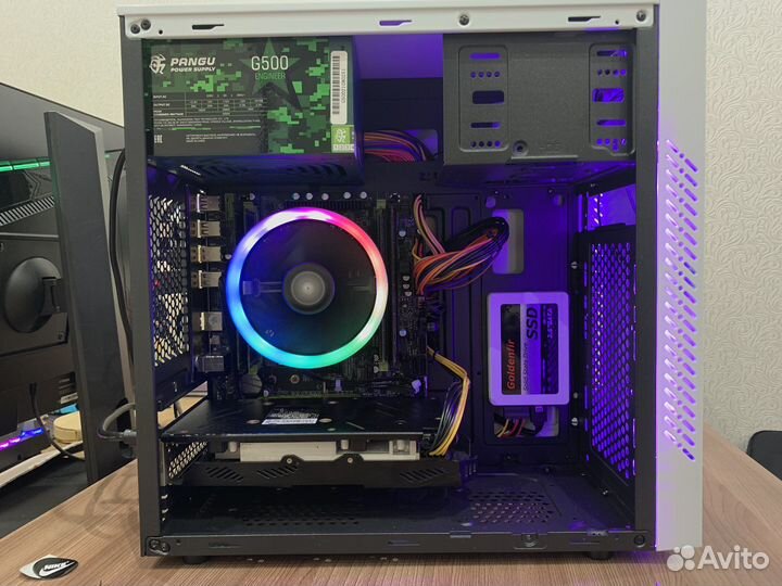 Игровой пк intel 8 ядер + rx 580 8gb