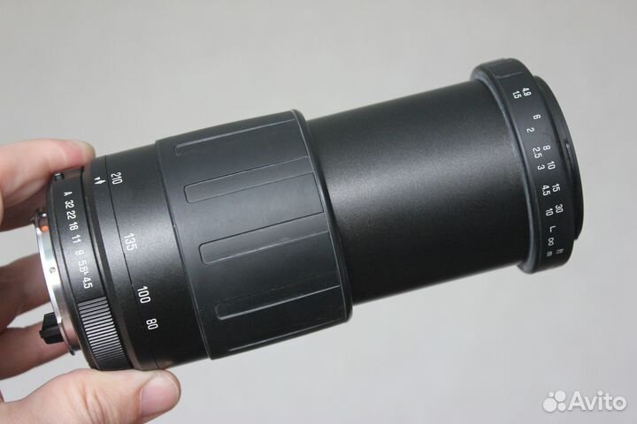 Tamron AF 80-210mm f/4.5-5.6 (Japan) для PentaxK