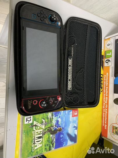 Nintendo Switch RingFit+картридж Zelda BotW