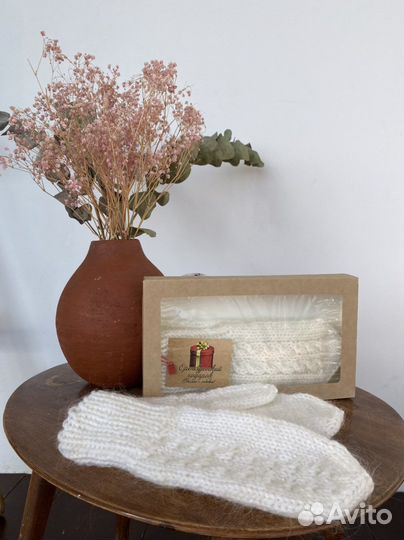 Варежки пуховые носки платки оптом