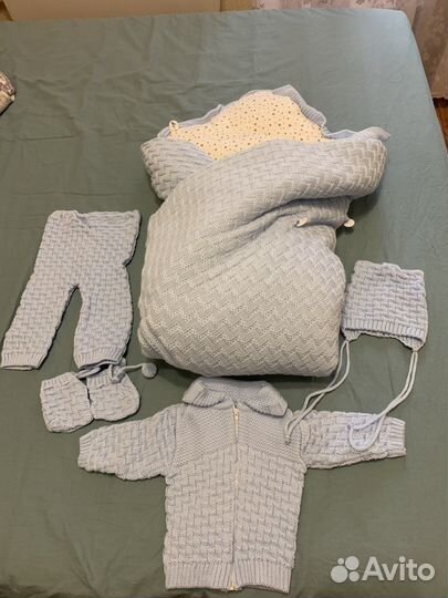 Комплект на выписку для мальчика