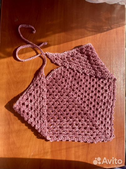 Косынка вязаная