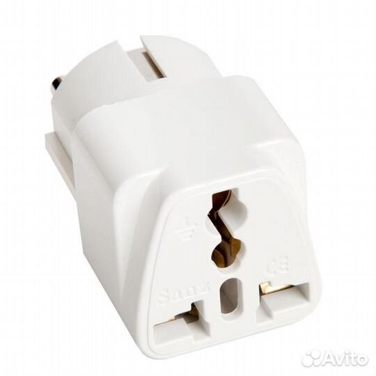 Переходник сетевой с китайской вилки на евровилку