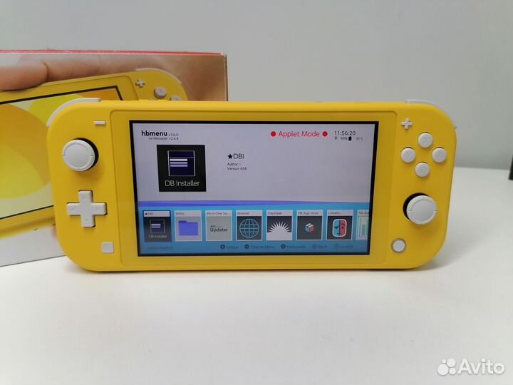 Свежая Nintendo Switch Lite 160gb/999игр/Желтый