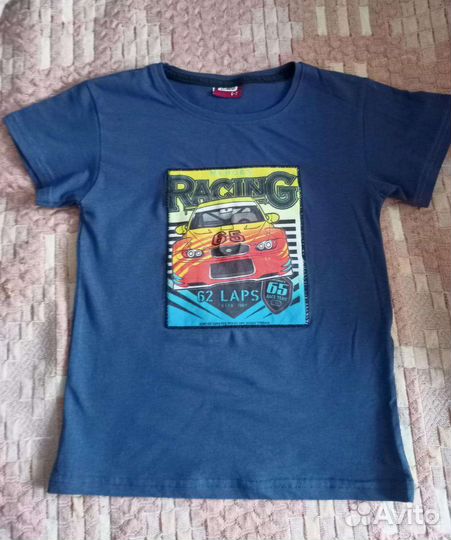 Футболка мигающая