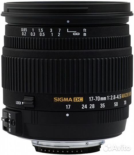 Объектив на nikon sigma dc 17-70mm