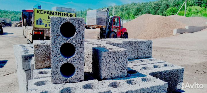 Блоки керамзитные бетонные RDS4076