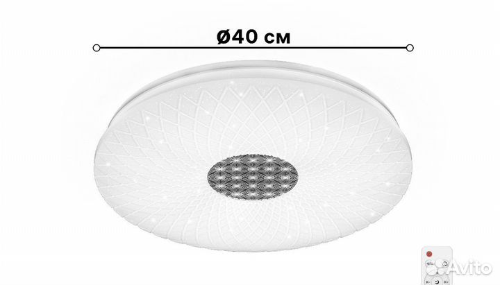 Новая светодиодная люстра