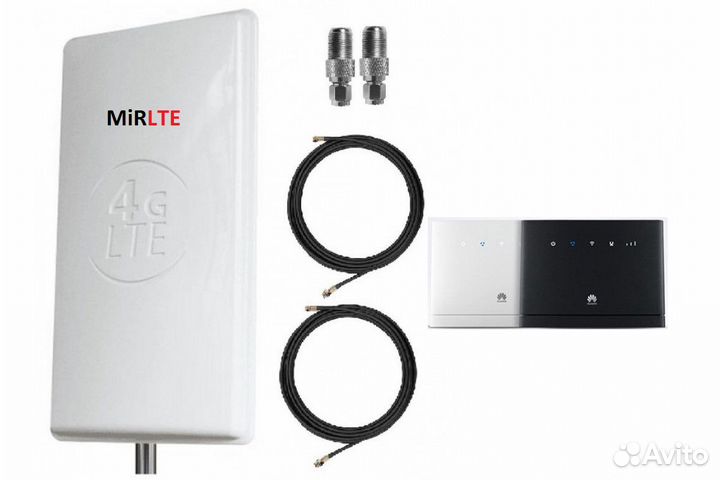 Роутер Huawei B315 3g 4g wifi + Антенна Mimo 2*24