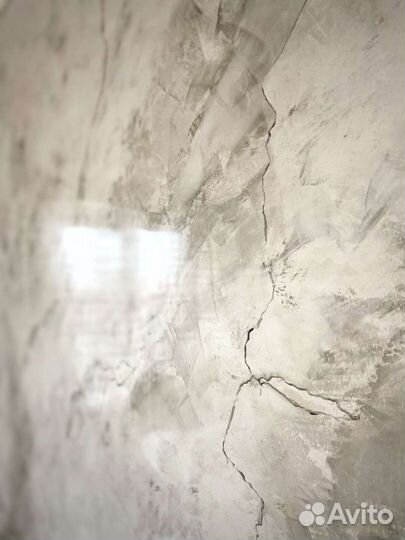 Декоративная штукатурка мокрый шёлк под мрамор