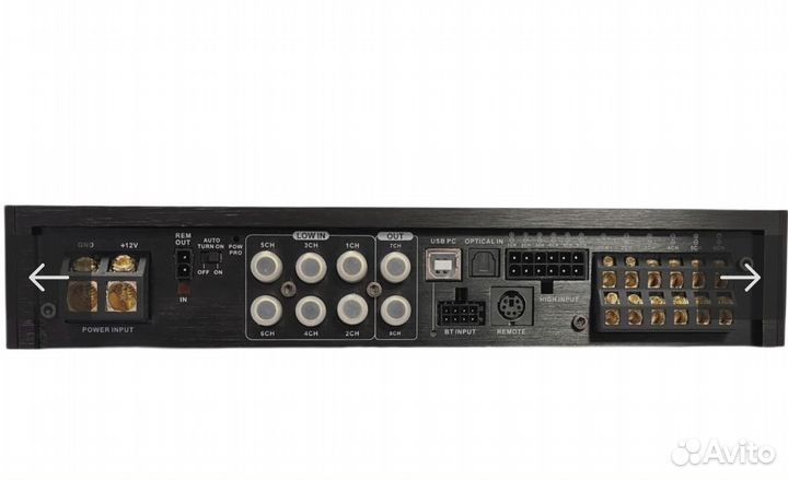 Amp Panacea v5 DA-80.6DSP +пульт+ бт модуль