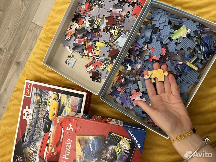 Пазлы Disney Тачки 2шт