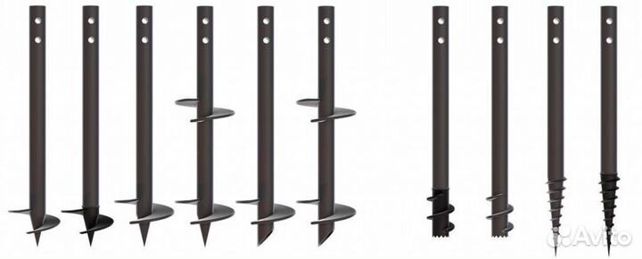 Фундамент на винтовых сваях