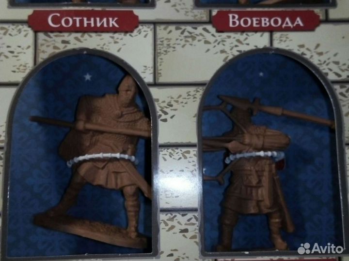 Солдатики /Русичи/ игровой набор 6 шт/ резина