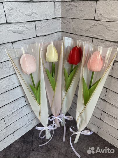 Мыльные тюльпаны