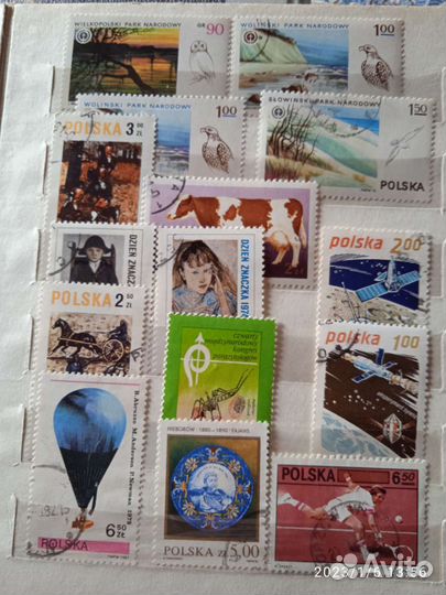 Почтовые марки и блоки Польши