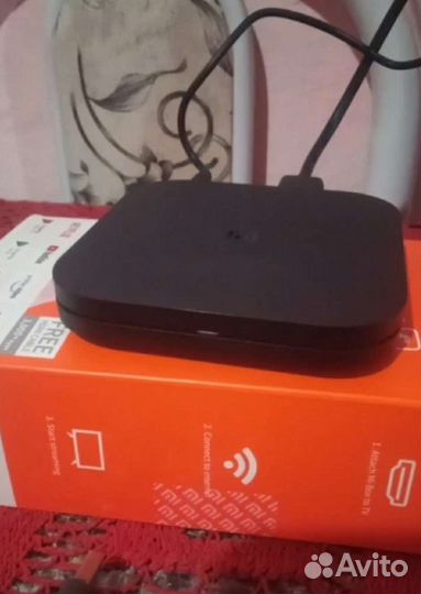 Приставка Xiaomi MI Box S 4K глобальная версия1и2