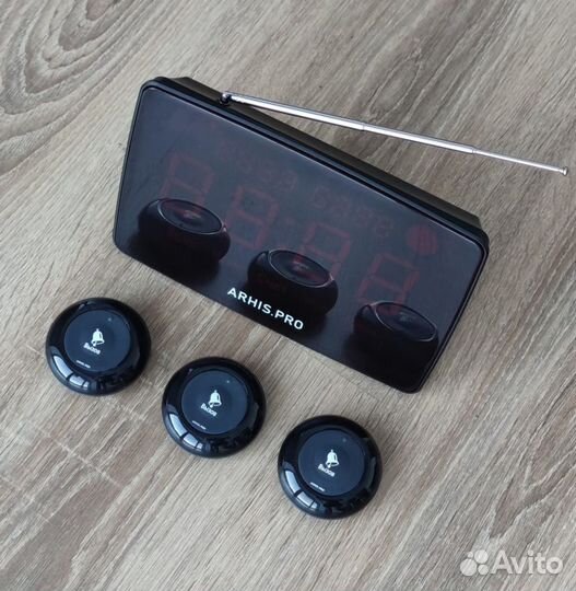 Кнопка вызова персонала, официанта Премиум и табло