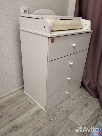Комод с пеленальным столиком