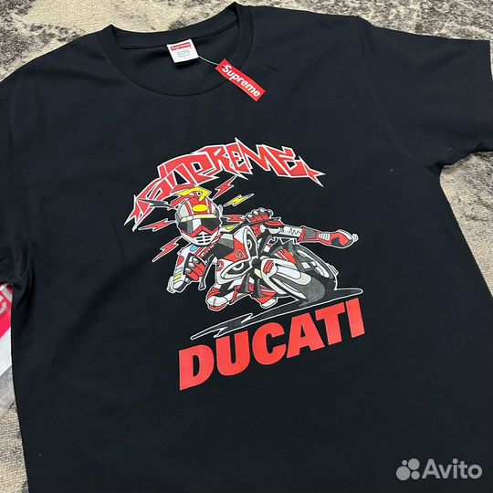 Футболка Supreme ducati logo tee