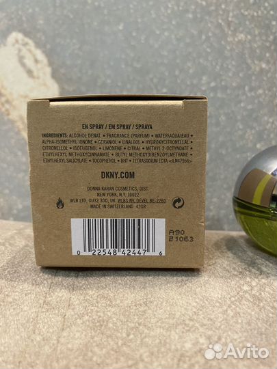 Парфюмерная вода dkny be delicious