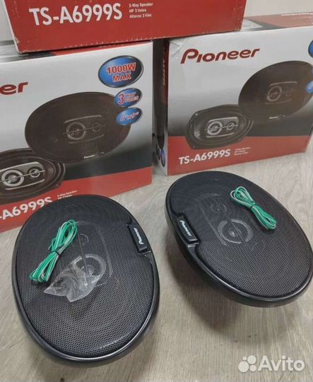 Акустические колонки динамики Pioneer A6999S овалы
