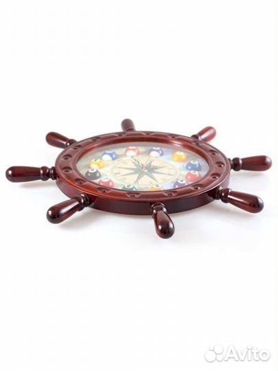 Часы настенные штурвал