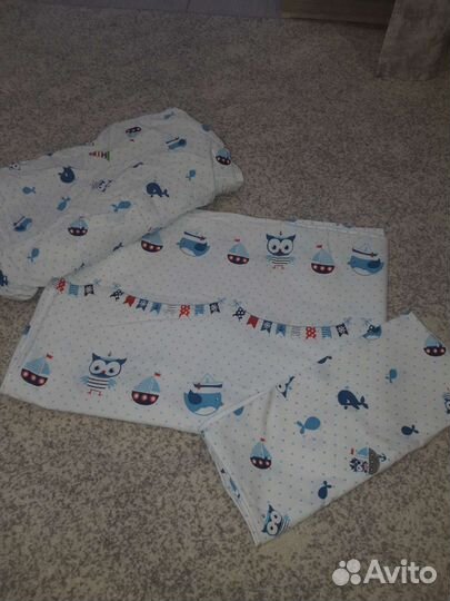 Детское постельное белье в детскую кроватку