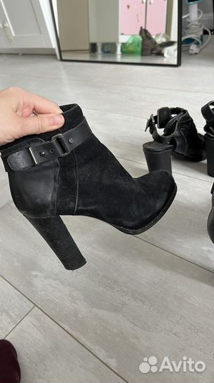 Ботильоны натуральная кожа