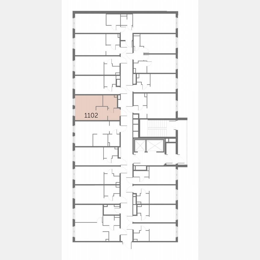 Апартаменты-студия, 27,2 м², 9/17 эт.
