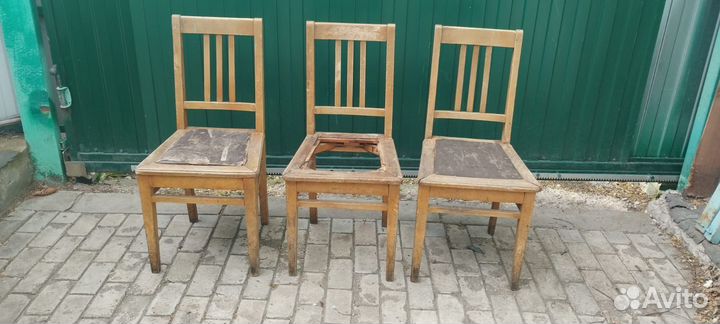 Стулья кабинетные старинные СССР