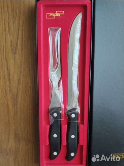 Набор нож и вилка для гриля zepter