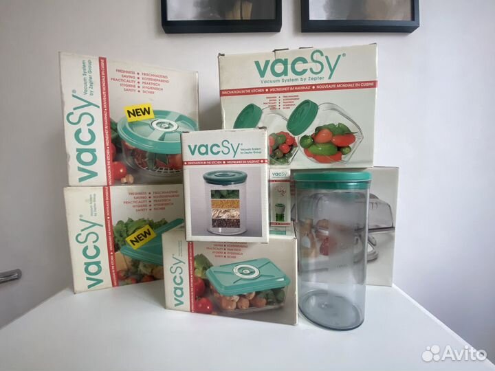 Набор Vacsy от Zepter вакууматор и контейнеры